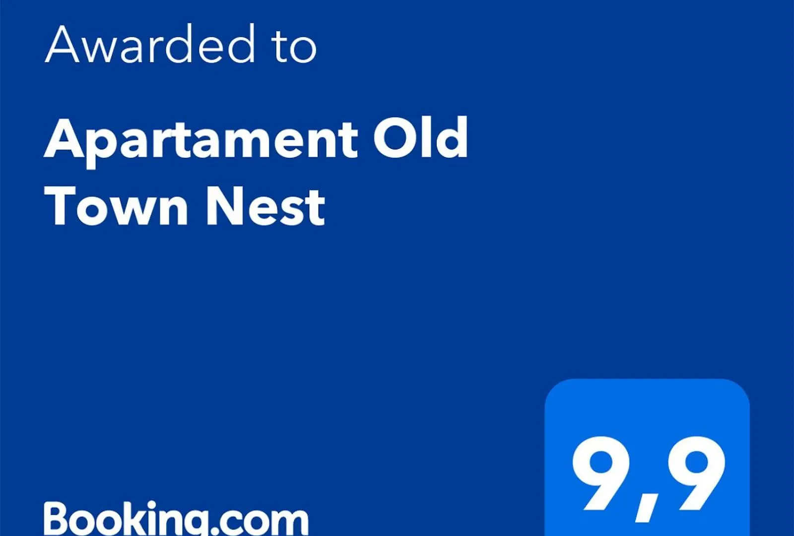 Apartament Old Town Nest Gdansk 0*,  Poland